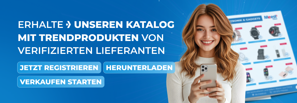 Katalog mit trendprodukten